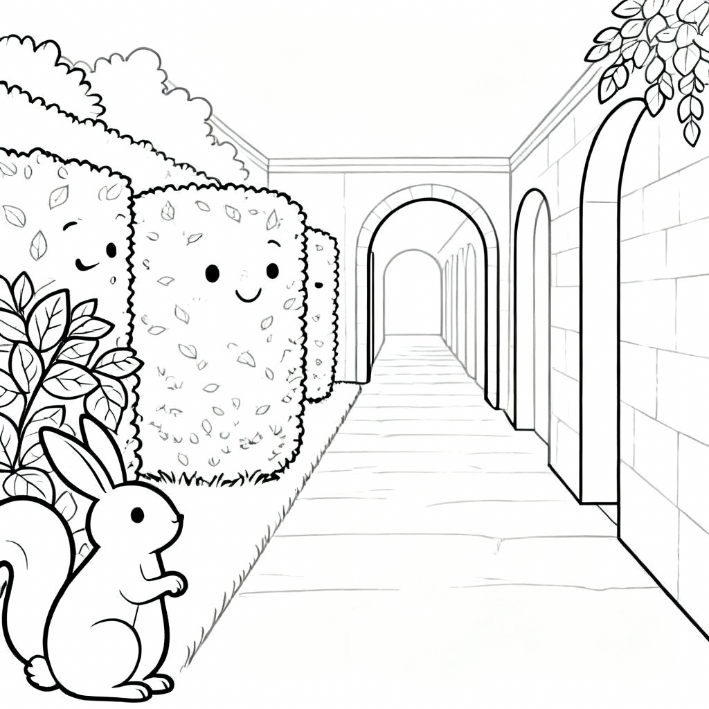 Quiet Princess Coloring Page